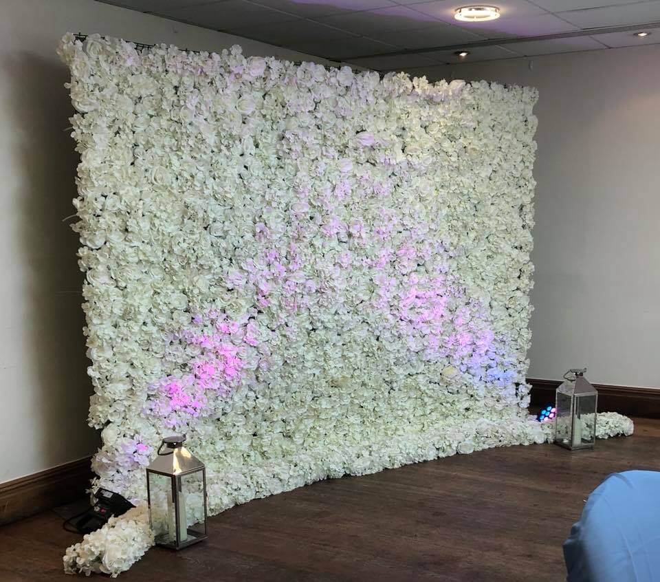White Flower Wall Panel Mornington