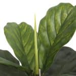 140CM Height Outdoor UV Protected Fire Retardant Artificial Fiddle Leaf Fiddle Tree Leaves
