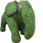 Large Artificial Plant Animal Topiary made with Boxwood hedge panels