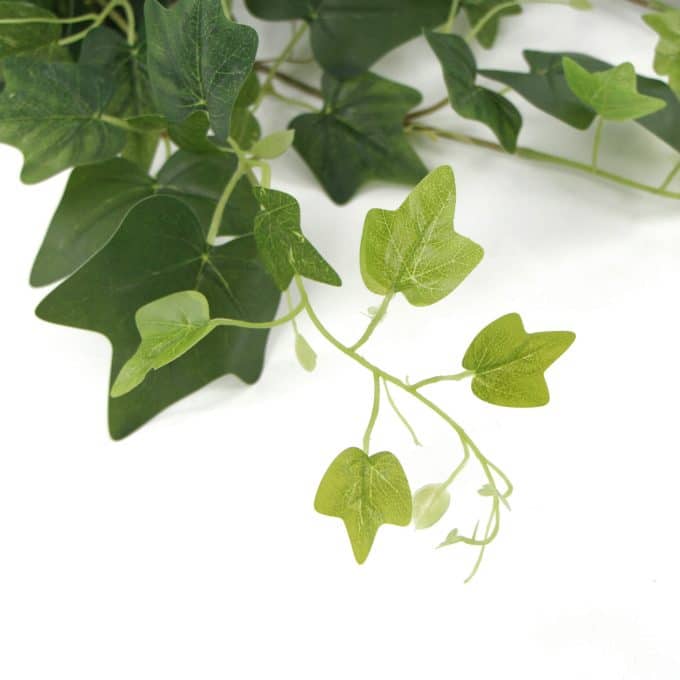 Artificial Nearly Natural Draping Hanging Dense Ivy Bush 90cm Two Tone Fake Ivy