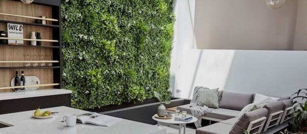 Dinning Room With Artificial Plants